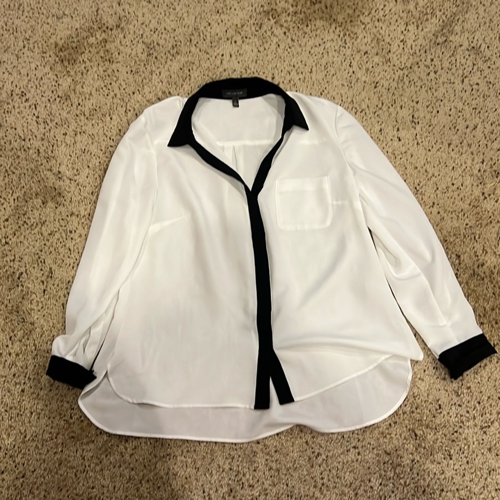 Sheer button up
